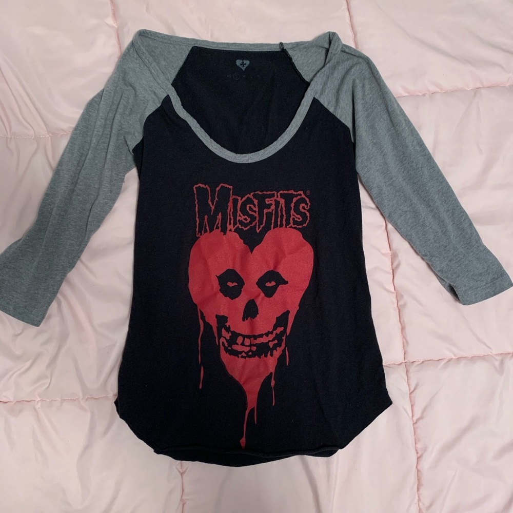 Misfits baseball tee
